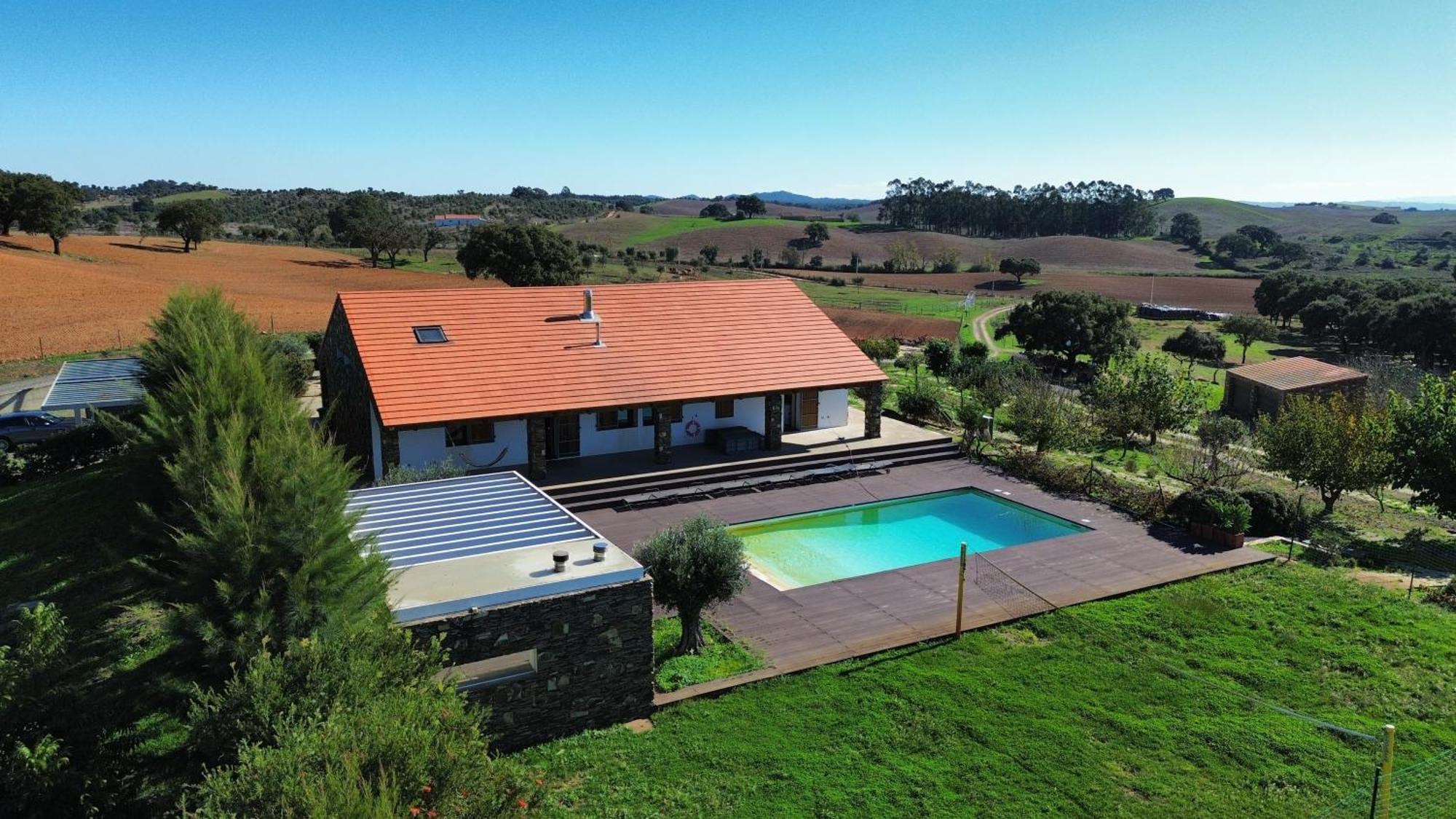 Monte Bandarro Novo, Country House Villa Cercal do Alentejo Eksteriør billede